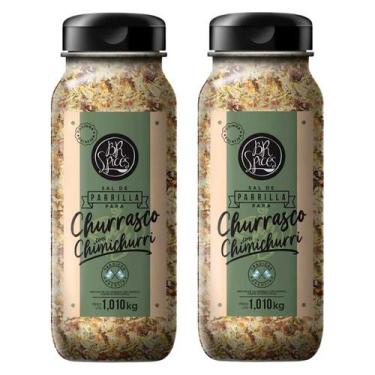 Imagem de Kit 2 Sal de Parrilla Churrasco Com Chimichurri Br Spices 1,01Kg