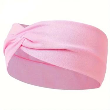 Imagem de Turbante Faixa Tiara para Cabelo Moda Acessório Feminino Confortável(Turbante Lilas)