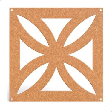 Imagem de Kit de 24 Placas Divisórias Decorativas MDF 29x29cm - Painel Biombo e Separador de Ambientes, Ideal para Sala, Quarto e Home Office