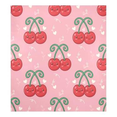 Imagem de Blueangle Capa magnética para lava-louças Cherry Valentines Day, decoração da capa da máquina de lavar louça, adesivos de eletrodomésticos, adesivos de eletrodomésticos, 58 cm C x 66 cm adesivo