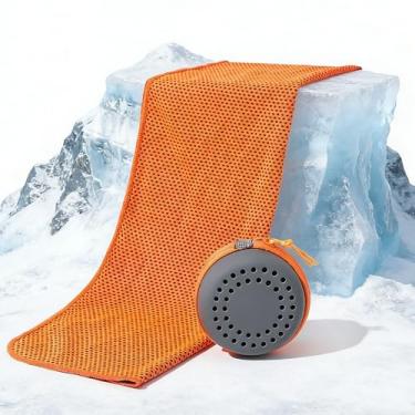 Imagem de Toalha de secagem rápida, toalha de viagem de microfibra super absorvente, compacta, secagem rápida para acampamento, academia, praia, natação, ioga, esportes, toalhas de suor perfeitas, armazenamento