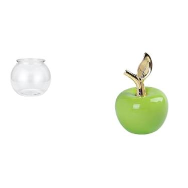 Imagem de Whtkoph Ornamento Transparente para Aquário Pequeno, Vaso, Mesa de Escritório, Estátua de Simulação, Obra de Arte, Decoração, Estatueta.