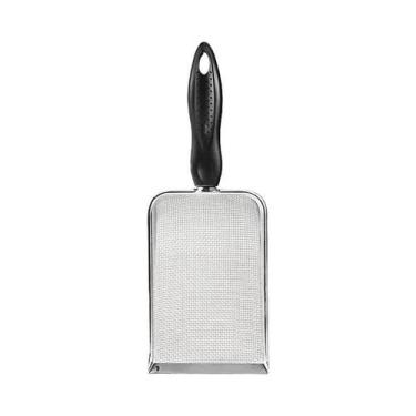 Imagem de Pá De Aço Inoxidável Para Areia De Gato Com Peneira De Malha Fina, Col