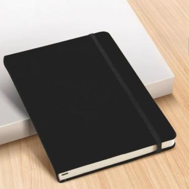 Imagem de Caderno A5/15x21cm/80 folhas Disponíveis Escritório & Escola Suprimentos Statio (preto,5 peças)