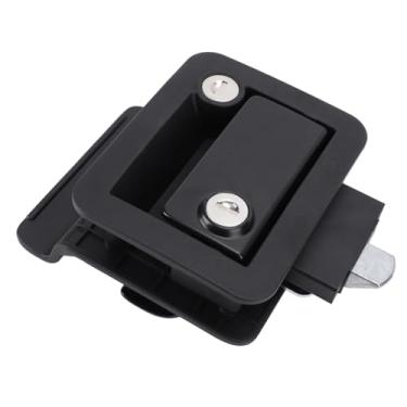 Imagem de Sonew Fechadura da Porta de Entrada para RV, Design de Fechadura Dupla Em Liga de Zinco, Trava da Porta do Trailer de Viagem Com Motor de Chave Dupla Com Espuma de Proteção contra