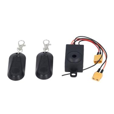 Imagem de KIMISS Alarme de Bicicleta Com 2 Controles Remotos - de Segurança Antirroubo à Prova d'água de 36 a 70V para Porta de Saída XT60, Bicicleta Elétrica e Scooter