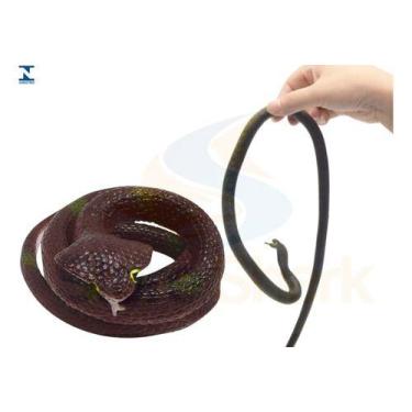Imagem de Cobra De Borracha Serpente Macia Pegadinha Brinquedo 115 Cm - Toys, Na