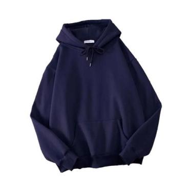 Imagem de Moletom Casual Feminino De Outono, Estilo Sólido, Com Capuz, Confortáv