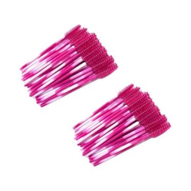 Imagem de Escova Descartável Para Máscara De Cílios E Sobrancelhas, 50/100 Peças