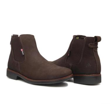 Imagem de Botina Chelsea Amarok Aroeira Masculina Em Couro, 41