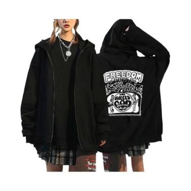 Imagem de Moletom Com Zíper Masculino Outono Inverno Simon Henriksson Scream of 