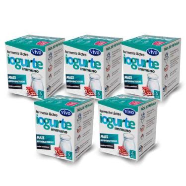 Imagem de Kit Fermento Lácteo Immuno (5 unidades) - VIVO-Activ