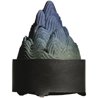 Imagem de Queimador de incenso esculpido à mão estilo chinês queimador doméstico de madeira de ágar queimador de incenso de cerâmica queimador de sândalo queimador de aromaterapia incensário interno incensário