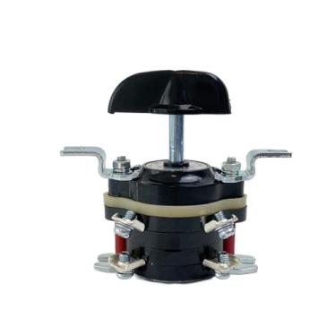 Imagem de HZ10-10/E91 Interruptor de comutação de combinação 10A 380V 6 pinos de transferência de came rotativo, seletor de soldador, controle eletrônico de partida