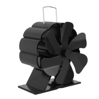 Imagem de YOUTHINK Ventilador de Fogão Movido a Calor, Ventilador de Lareira Termoelétrica Portátil de Liga de Alumínio |Operação Silenciosa Com Proteção contra Superaquecimento para Lareira a Gás