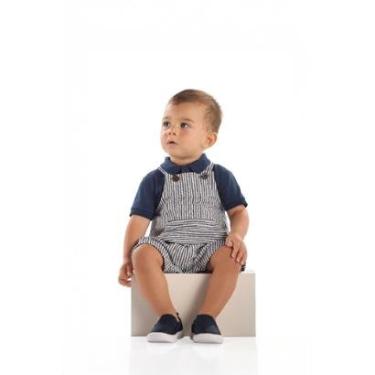 Imagem de Conjunto Polo Jardineira Quimby-Masculino