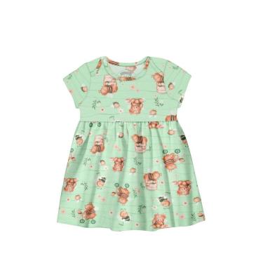 Imagem de Vestido Bebê Infantil Manga Curta Alakazoo Ref. 46134-Feminino