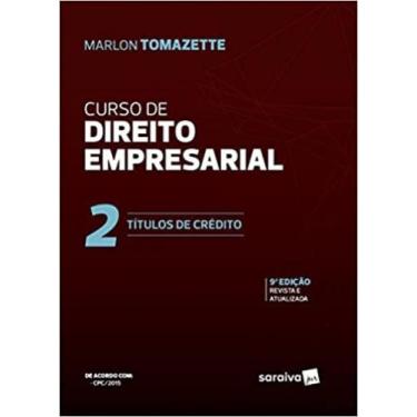 Imagem de Curso de Direito Empresarial: Títulos de Crédito - Vol.2 - SARAIVA (JU