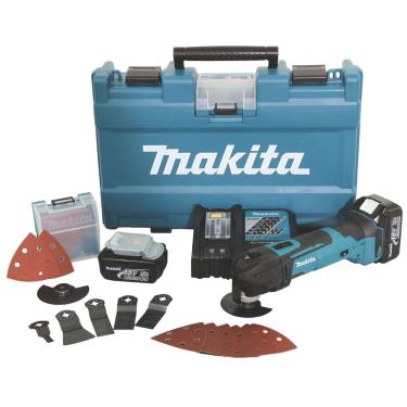 Imagem de Multicortadora A Bateria 18V Encaixe OIS + Maleta e Acessórios Makita - DTM51RFEX2