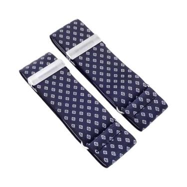 Imagem de Braçadeira Elástica Ajustável Antiderrapante Para Mangas De Camisa - o