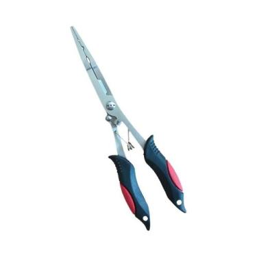 Imagem de Alicate De Pesca Em Aço Inoxidável Com Bico Longo, Removedor De Anéis 