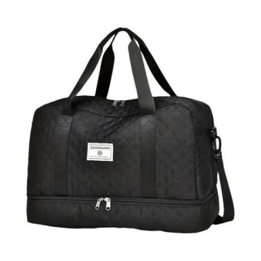 Imagem de Bolsa De Viagem Estilosa E Impermeável Deluxe Com Divisórias, Separaçã