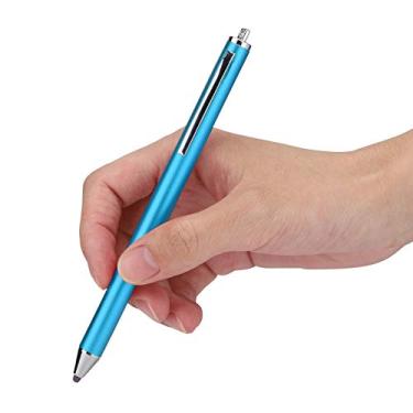Imagem de Caneta de cabeça de pano, caneta de tela sensível ao toque macia, canetas Stylus para telas sensíveis ao toque, tablets, smartphones, liga de alumínio (preto, prata, azul, dourado, vermelho) 5,5