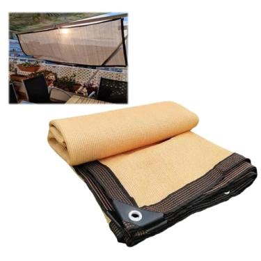 Imagem de Pano de sombra de jardim premium - 12,2 x 15,2 m resistente a raios UV com ilhós atualizados, ideal para varanda externa, pátio, pátio e proteção de plantas