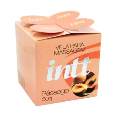 Imagem de Vela comestível para Massagem Pêssego 30gr - INTT