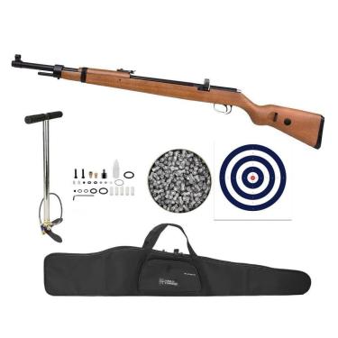 Imagem de Carabina Pressão Pcp Mauser K98 5.5 Diana Bomba Chumbo Itens