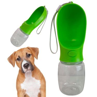 Imagem de Garrafa Agua Bebedouro Cachorro Pet Caes Animais Estimaçao Passeio Viagem Caminhada Lazer Parque Ar Livre
