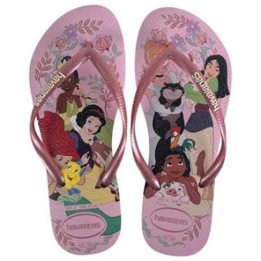 Imagem de Chinelo Havaianas Kids Princesas Disney Original-Feminino