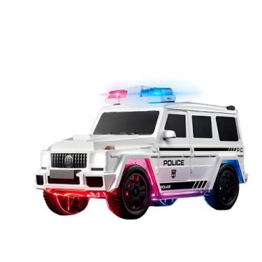 Imagem de Brinquedo Carro Policial Luzes Sons Abre Portas Brincadeira - Dolce Ma