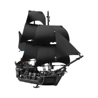 Imagem de Blocos De Montagem Do Navio Pirata Black Pearl De Piratas Do Caribe Pa