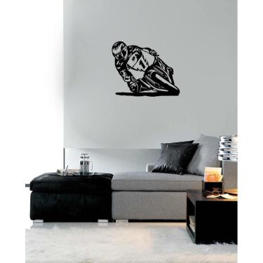 Imagem de Adesivo De Parede Decorativos De Moto Para