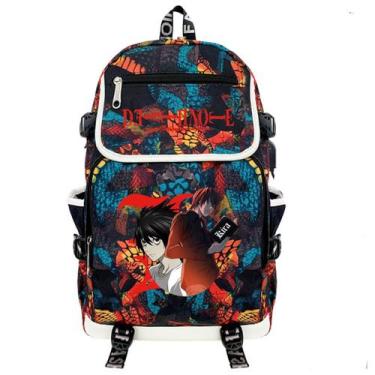 Imagem de Mochila Anime School Bag Children Death Note 35x20x47cm - Yiweisai