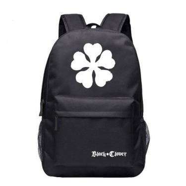 Imagem de Mochila Anime School Bag Blacks Clovers Kids 35x17x48cm - Yiweisai