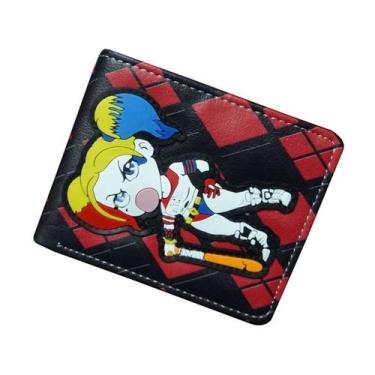 Imagem de Carteira Harleys Quinns Anime Characters Slim BiFold PU - Yiweisai