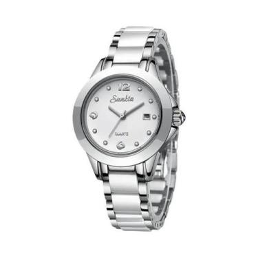 Imagem de Relógio De Pulso Feminino À Prova d'Água Em Ouro Rosa, Relógio De Quar