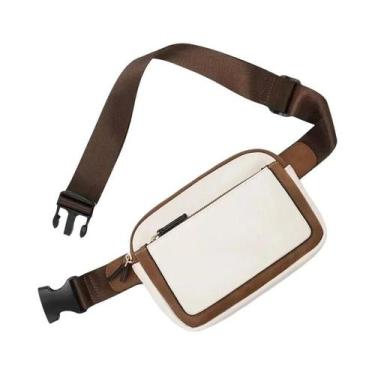 Imagem de Bolsa De Cintura Feminina Em Couro PU, Bolsa De Ombro Fashion, Bolsa T