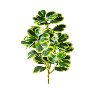 Imagem de Grandes Ramos De Árvore Banyan Artificial Com Folhas Vermelhas Falsas 