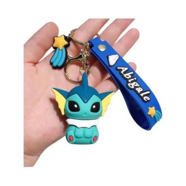 Imagem de Chaveiro De Silicone Pokémon Para Crianças: Pikachu, Charmander, Squir