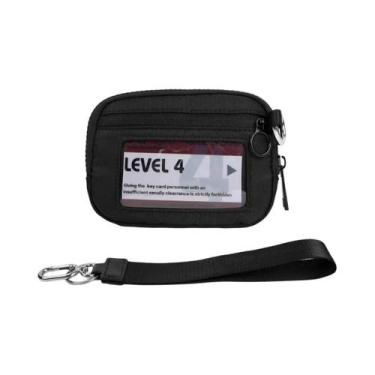 Imagem de Carteira Feminina Xadrez Preta Iris Com Janela Para Identificação, Bol