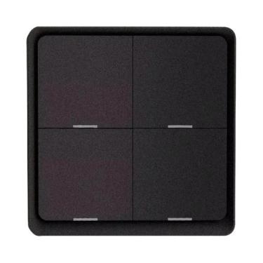 Imagem de Interruptor Inteligente Sem Fio Tuya ZigBee De 4 Canais MOES Personali