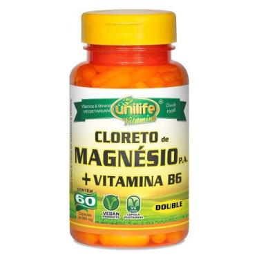 Imagem de Cloreto de Magnésio P.A. 800mg 60 cáps - Unilife