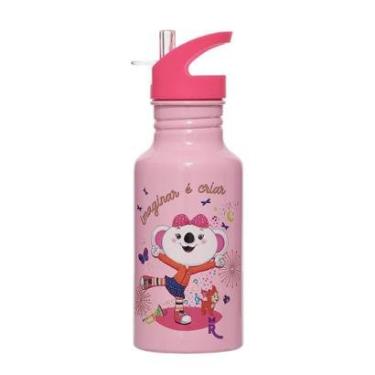 Imagem de Garrafa de Alumínio Lilica Ripilica Mundo Brincar Rosa-Feminino