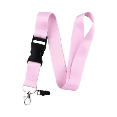 Imagem de Cordão De Pescoço Com Estampa De Borboleta E Lua, Suporte Para Crachá 