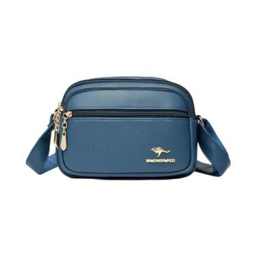 Imagem de Bolsa De Ombro De Couro Luxuosa Para Mulheres, Multi-compartimentos, R