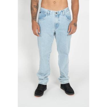 Imagem de Calça Jeans Rvca Weekend Denin Light Blue Azul Claro-Azul Claro-40-Masculino