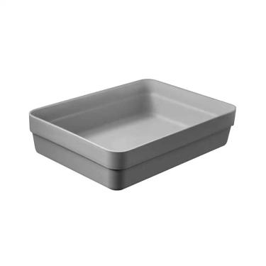 Imagem de Organizador de Gavetas Martiplast Logic Plástico Cinza G 16,95x22,9x5x5,5cm